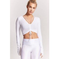 Forever 21 Active Ruched Top