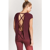 Forever 21 Active Crisscross Top