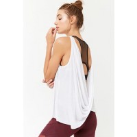 Forever 21 Active Draped-Back Tank Top