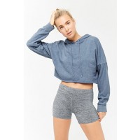 Forever 21 Active Hooded French Terry Top