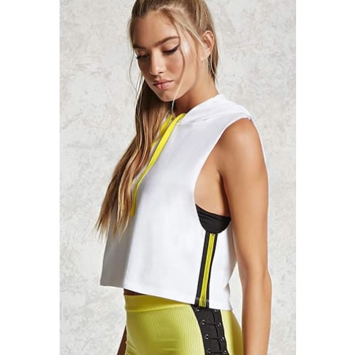 Forever 21 Active Sleeveless Hoodie