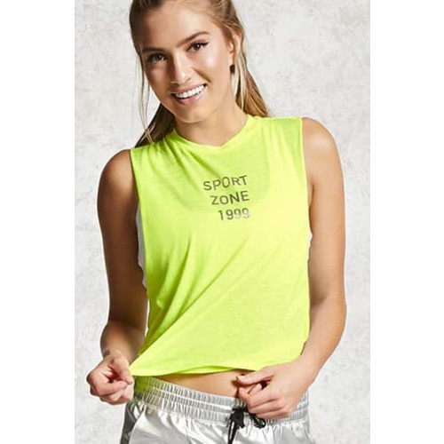 Forever 21 Active Graphic Tank Top