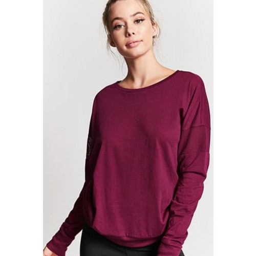 Forever 21 Active Dolman-Sleeve Top