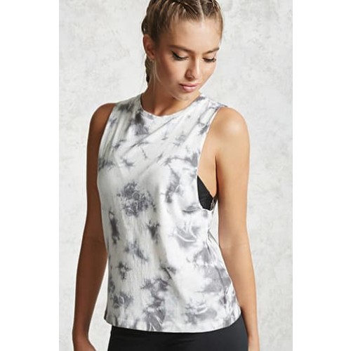 Forever 21 Active Tie-Dye Tank Top