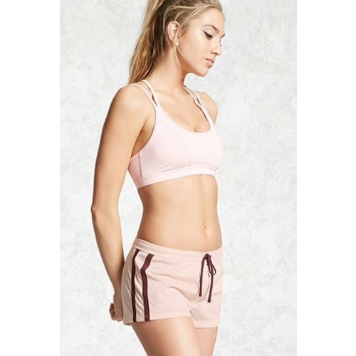 Forever 21 Active Contrast Trim Shorts