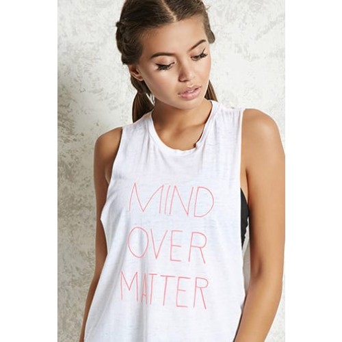 Forever 21 Active Mind Graphic Tank Top