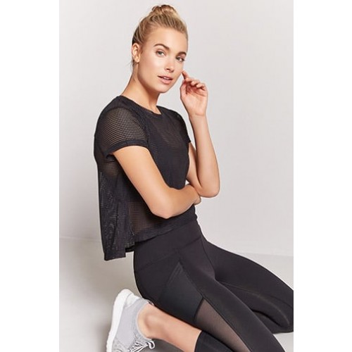 Forever 21 Active Mesh Top