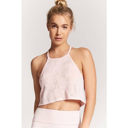 Forever 21 Active Burnout Crop Top